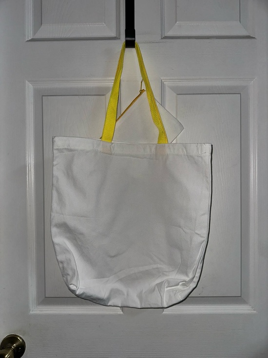 NEW Handcrafted Patriotic Highland Cow Tote Bag With Matching Small Pouch - Picture 4 of 4